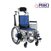 [미키코리아] 알루미늄휠체어 아동형청소년형 Jr TILT-7(20) H13091, 320-32(E)