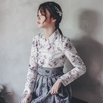 수설화 안부 장저고리 생활한복