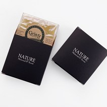 [캔들이케아] 블랙플라워 비누상자 비누 선물포장 케이스, 1구 블랙플라워상자