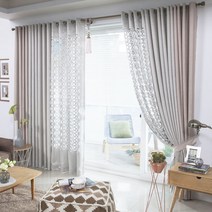 지나송 라비에 아일렛 암막커튼(340x230)+고주파커튼