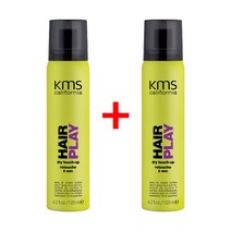 KMS 드라이터치 업 물없이 뿌려주는 리터치 헤어에센스 드라이 리스타일에센스, 2개입, 125ml