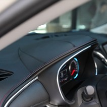 제트비 가죽 대쉬보드 커버 스포티지 더 볼드 대시보드커버, 블랙 가죽-레드 스티치, 올뉴스포티지(15-18년)센터 무