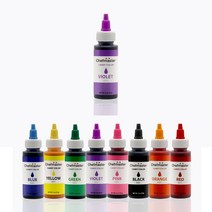셰프마스터 지용성 초콜릿 앙금 사탕 파우더색소 그린, candy violet 57g