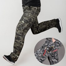 제이케이룩 BL 마이크로 얼룩 카고바지 남성 면바지 작업복