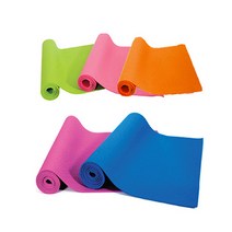 정스포츠 PVC 요가매트 4mm 6mm 요가 필라테스 요가용품, 퍼플