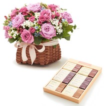 로즈슈가바구니+양갱선물세트, 상세 설명 참조