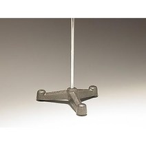 실험실스탠드 철제 삼각 대 봉 크롬도금 기타과학실험재료/도구, 1Ea