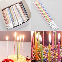 케익초 실초 제과점초 이벤트초 생일초 행사 돌 백일 파티 양초 프로포즈초, 실초(10년생)