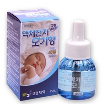 보령제약 액체전자모기향 교체용(45일) 모기/파리, 2개