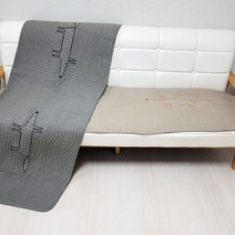 [러그피아]여우 퀼트 4단 쇼파패드(70x240)