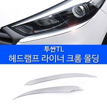 RST 올뉴투싼TL 헤드램프라이너 포인트 몰딩 2pcs