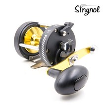SINGNOL STM 장구통릴 우핸들 베어링시스템 8kg 우럭 선상 농어, 장구통릴(우핸들) STM100