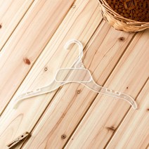 메이네티 투명 옷걸이 대, 단일 수량, 1개입