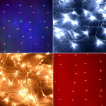 지아이비 DC24V LED 96구 고드름 라이트커튼 라이트 전구 48종 (전원코드포함), DC24V LED 96구 고드름 라이트 2.1M