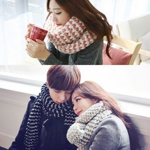 에이치씨컴즈 남여커플 롱 롱길이 넓은 머플러 목도리HCM20181024w503