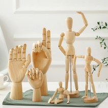 나무관절인형 나무인형 뎃생 원목구체관절인형 EBK-9797 인테리어 구체 목각관절인형, 나무관절인형 30Cm