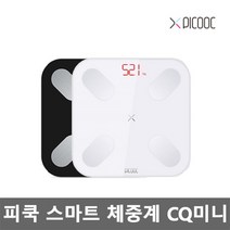 피쿡 스마트 체중계, 블랙, CQ mini