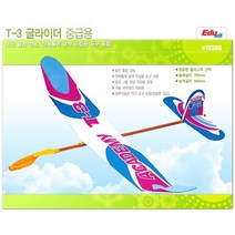 아카데미과학 T-3 글라이더 (중급용) 물로켓고무동력기/물로켓/고무동력기/사이언스베슬/에어로켓/과학사/과학실험/에어로로켓발사대/글라이더/고무동력비행기, 단일 수량, 단일 수량