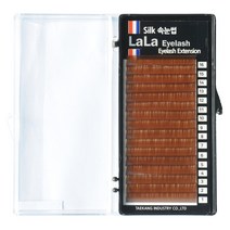 라라속눈썹 브라운 0.15 속눈썹, 1개, J컬 08mm