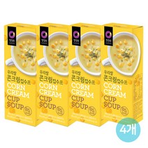 청정원 우리쌀콘크림컵수프 60gx4개, 4개, 60g