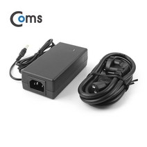 맑은 Coms 아답터(정전압) DC 24V/3A AC 전원코드 포함, 1