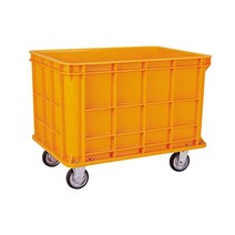 세화파렛텍 플라스틱 점보상자 점보박스 300L (바퀴포함), 1개