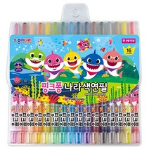 종이나라 핑크퐁 나라색연필, 16색, 1개