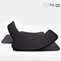 루젠 하니컴 이중 벌집카매트 트렁크매트, 실내매트-현대 i40(살룬/왜건), 그래이테두리