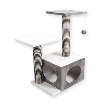 펫모닝 파스텔 캣타워 PMC-3031-2, Gray, 1개