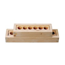 사각초밥틀 (국산단풍나무)초밥틀 주먹밥틀 김밥틀 6구 9구, 초밥틀6구, 1개