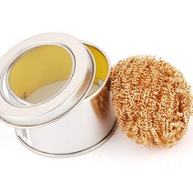 라온공구 국산 실납 작업용납 납땜 인두기실납 반창고형, 옵션09 인두수세미-고급형