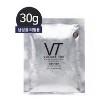 볼륨톡 천연 흑채 순간 증모제 탈모 커버 남성용 리필 30g, 흑갈색, 1개