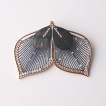 수공예 브롯치 원석 브로치 No.20
