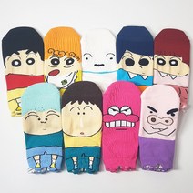 구름공장 짱구 베이직 발목양말