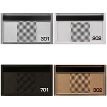 우편함 다세대우체통GST-타공600(270X160mm)무키, 4.GST타공600(골드)140mm무키