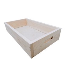 더복 편백나무 히노끼 사각 원목 수납 상자 소품 수납함 정리함, 1개