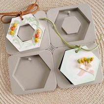 별님아씨 명가 다양한 금형 실리콘몰드, 금형-타블렛 육각 리스/타블렛 4구