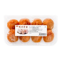 자체브랜드 황토방 숙성 건조된 쫄깃하고 맛있는 명품 곶감 감말랭이 홍시 간식, 1개, 건시 곶감 8입