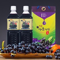 석송아로니아 1000ml 원액 100% 아로니아, 1병