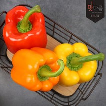 [맛다름] 파프리카 빨주노 랜덤혼합 3개, 1box, 상세 설명 참조