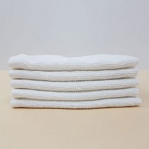 미스타쭌 행복한 면 행주 36g 30x47cm 업소용행주+물수건 주방 +식당, 백색, 1장