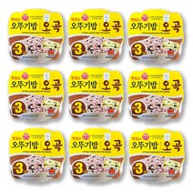 브라더스 맛있는 오뚜기 오곡밥 27개(210g*27개)햇반잡곡센쿡 즉석간편요리식품, 210g, 27개