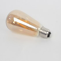 천지몰 에디슨LED램프 ST64 전구색, 상품명참조, 1개