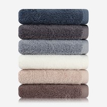 송월타월 185g 앤티크무지(5매), 청색, 1set