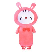 나래 차량용 안전벨트 인형 커버 쿠션, 버니코트 안전벨트 보조쿠션, 1개