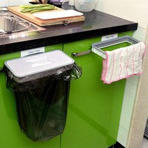 나도있어 쓰레기봉투 걸이, 화이트, 1개