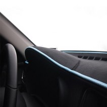 원씽 더뉴레이 친환경 벨벳대쉬보드커버, 포르테/포르테쿱(상단네비매립형), 후면 벨루아