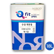 노루페인트 KSM 6010 1종 2급 외부용 수성페인트 18L 무광, 그레이5