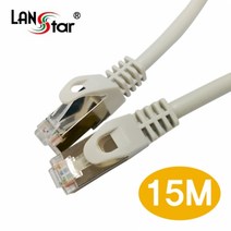 랜스타 CAT.6 FTP DIRECT STP50u 케이블-회색 10종, LS-6STPD-15M, 1개