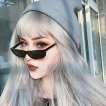 사이파이 레트로 복고 사각 미니 선글라스